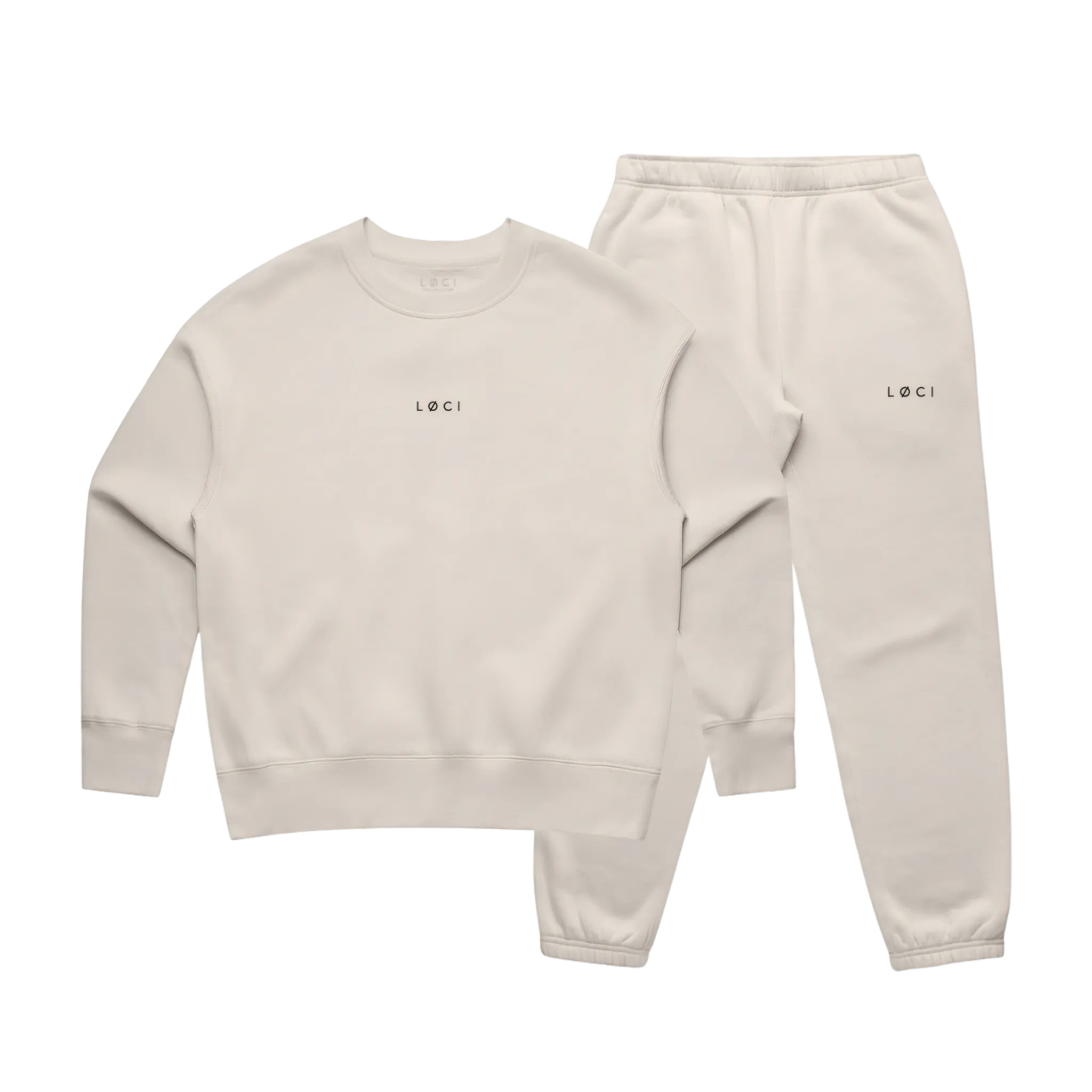 BASE WOMEN'S SWEAT SET - BONE