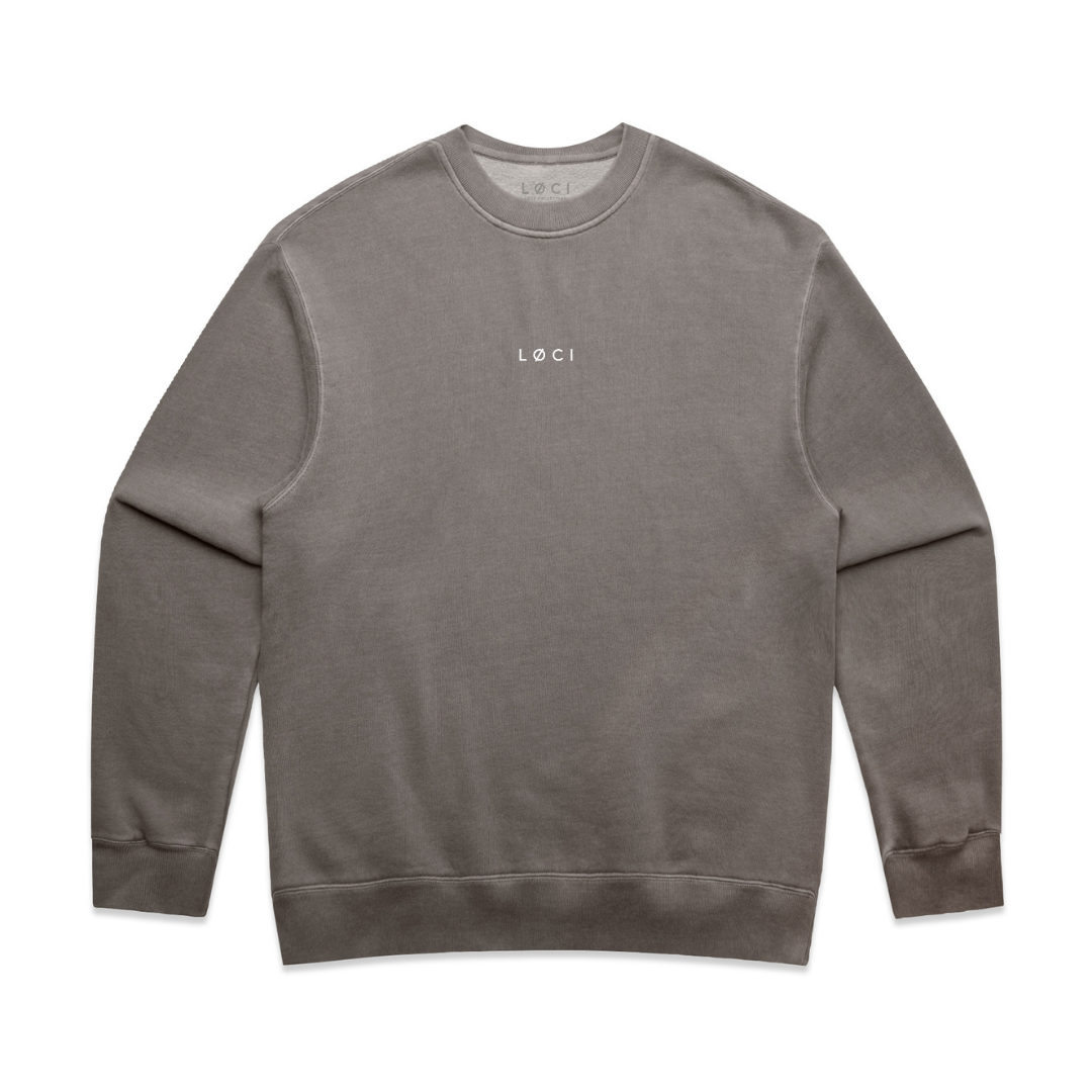 BASE MEN'S SWEATER - VINTAGE GREY