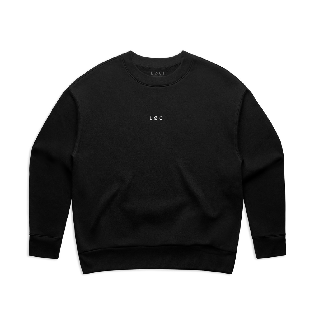BASE WOMEN'S SWEATER - BLACK
