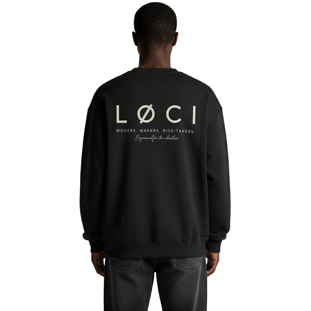 CØRE SWEATER - BLACK