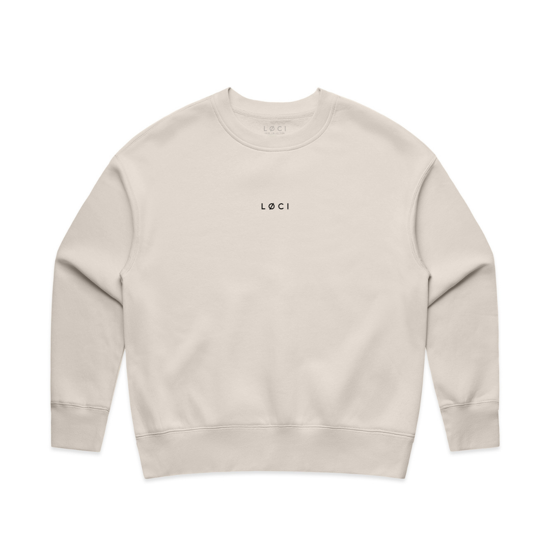 BASE WOMEN'S SWEATER - BONE