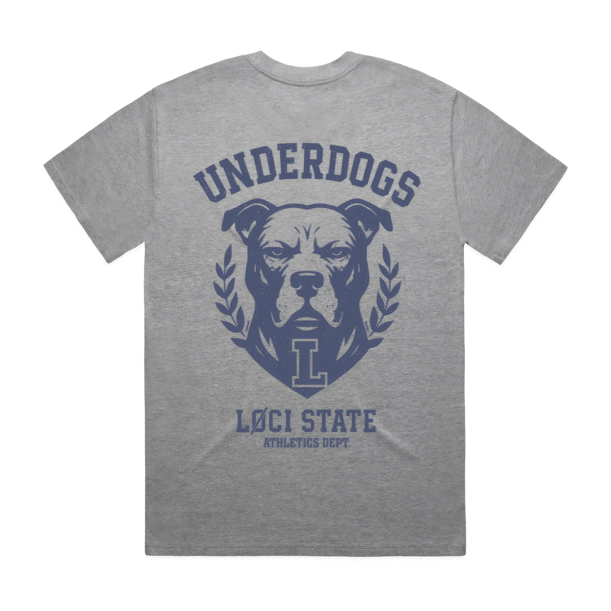 UNDERDOGS T-SHIRT - ATHLETIC HEATHER