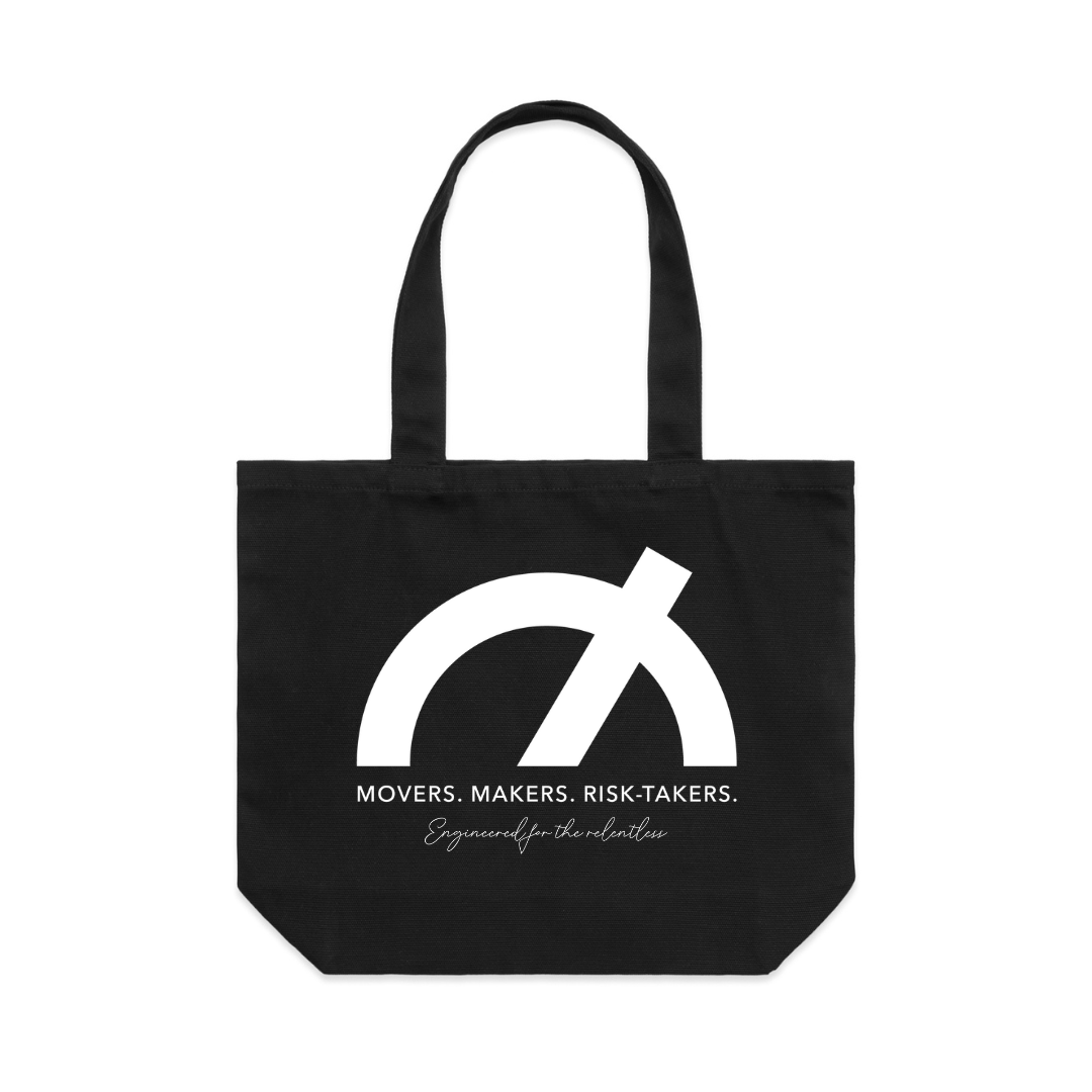 SHOULDER TOTE - BLACK