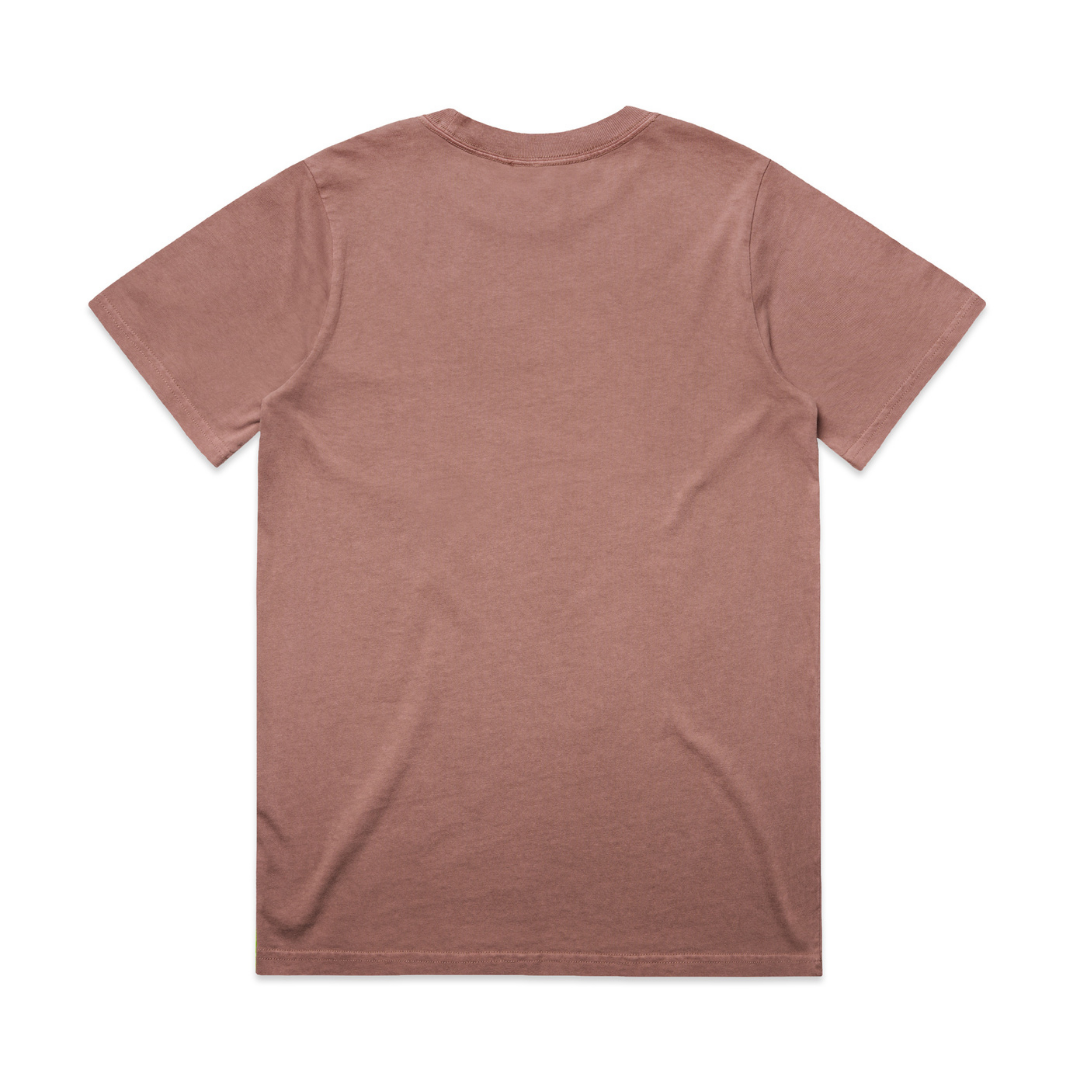 Brown t-shirt on a white background
