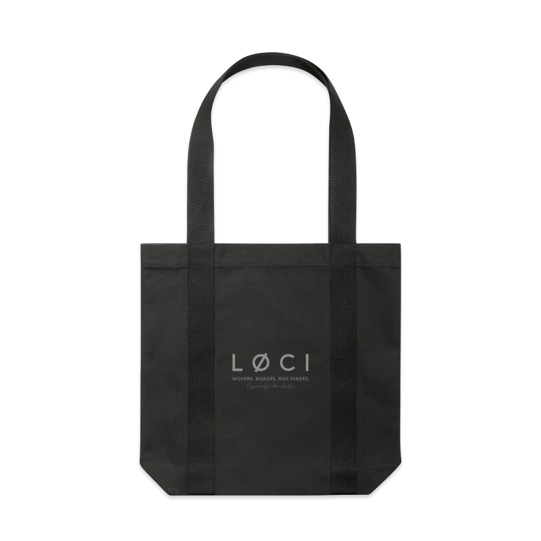 TWO-TONE CARRIE TOTE - COAL/BLACK