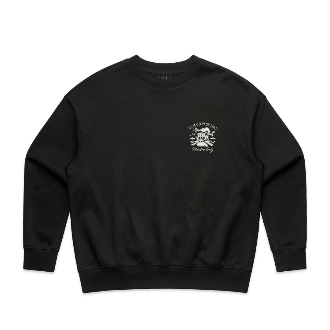 LA MAISON MEN'S SWEATER - MIDNIGHT BLUE