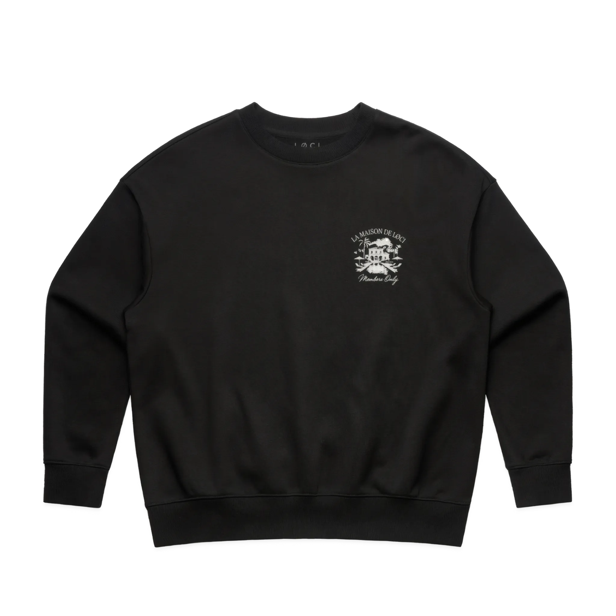 LA MAISON MEN'S SWEATER - MIDNIGHT BLUE