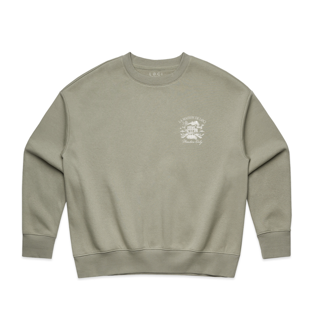 LA MAISON WOMEN'S SWEATER - EUCALYPTUS