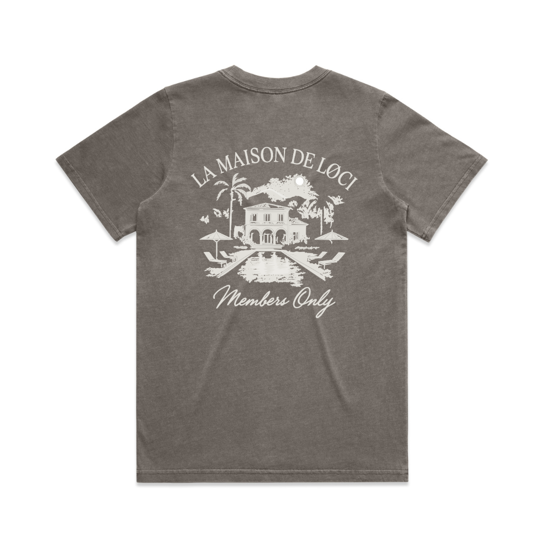 LA MAISON WOMEN'S T-SHIRT - VINTAGE GREY