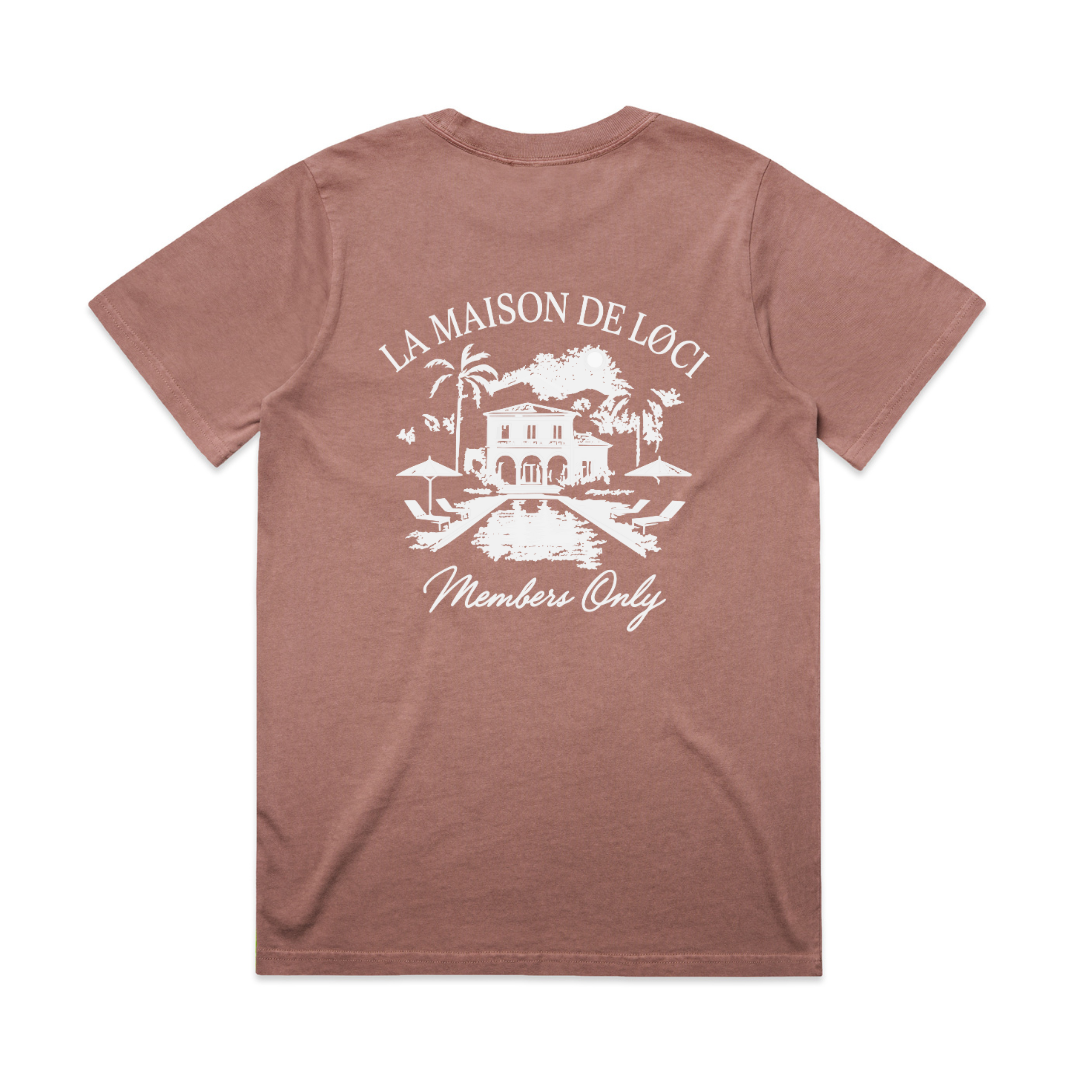 LA MAISON WOMEN'S T-SHIRT - VINTAGE PINK
