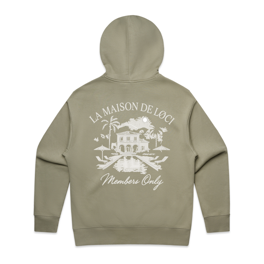 LA MAISON HOODIE - EUCALYPTUS