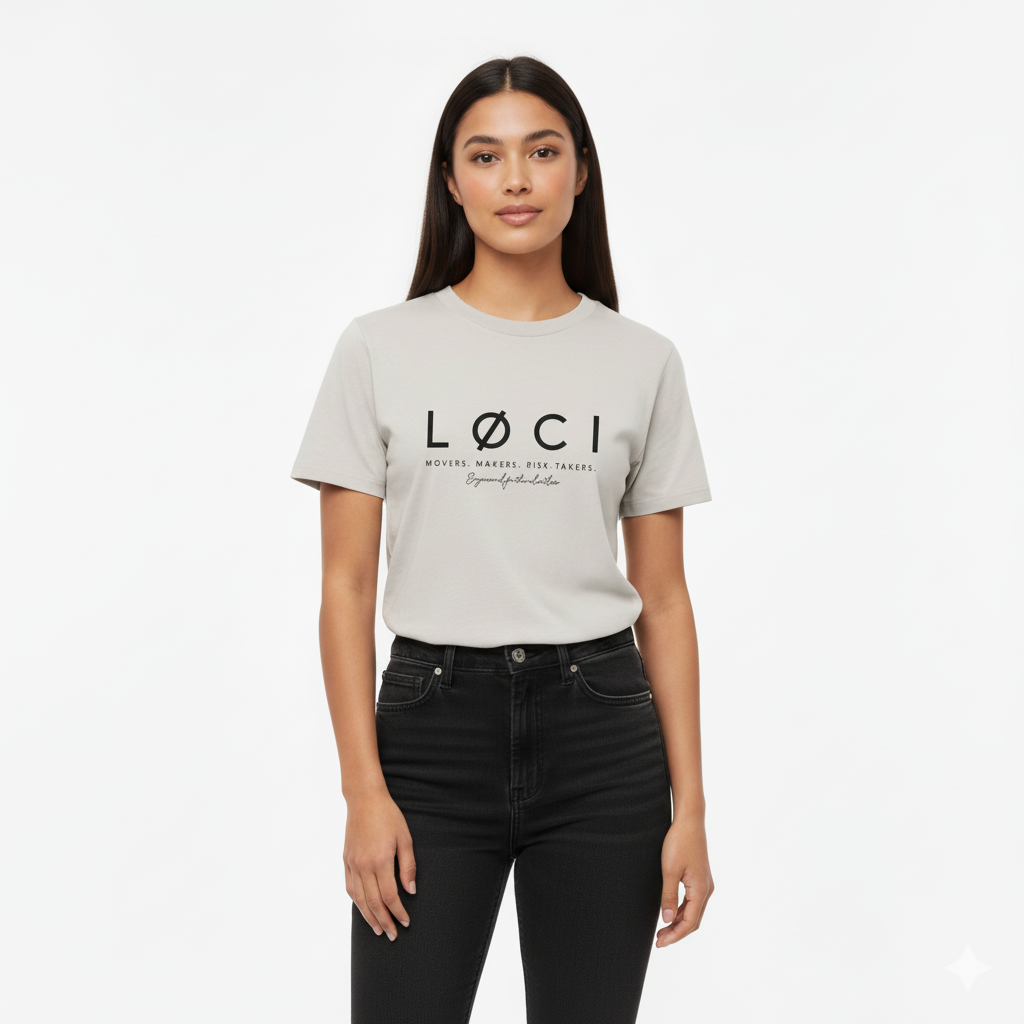 CØRE WOMEN'S VINTAGE-WASH T-SHIRT - BONE