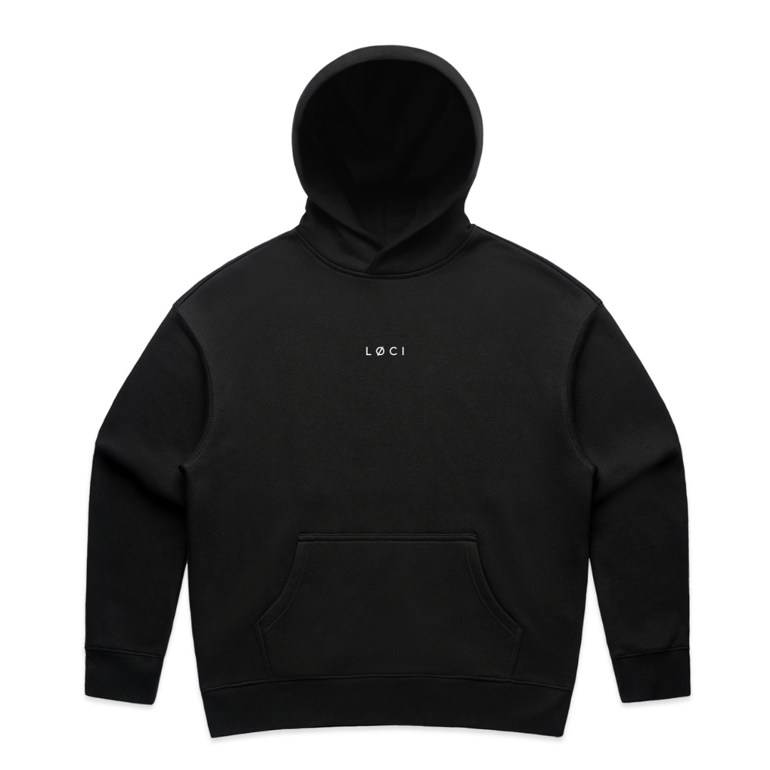 BASE WOMEN'S HOODIE - BLACK