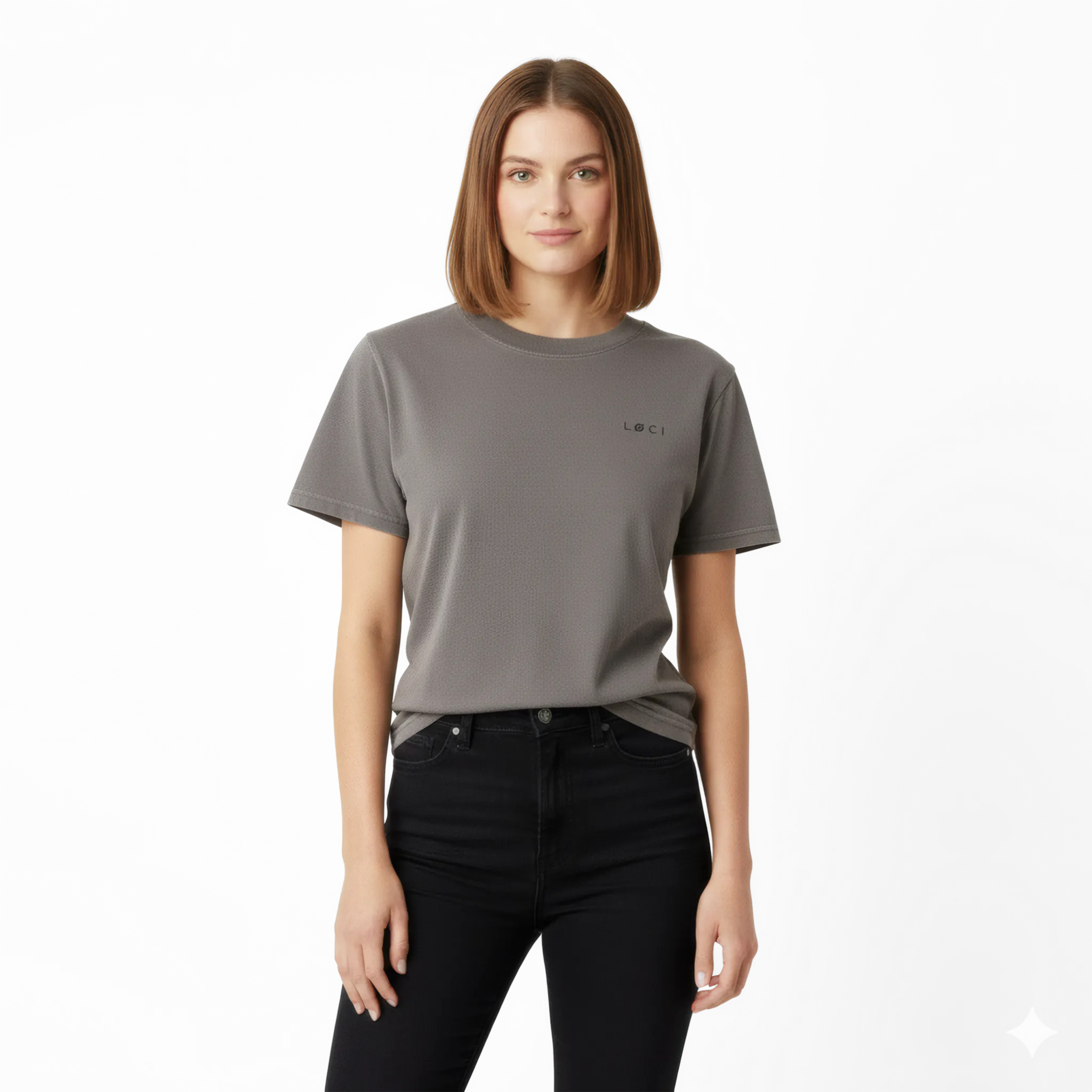 ICØN WOMEN'S T-SHIRT - VINTAGE GREY