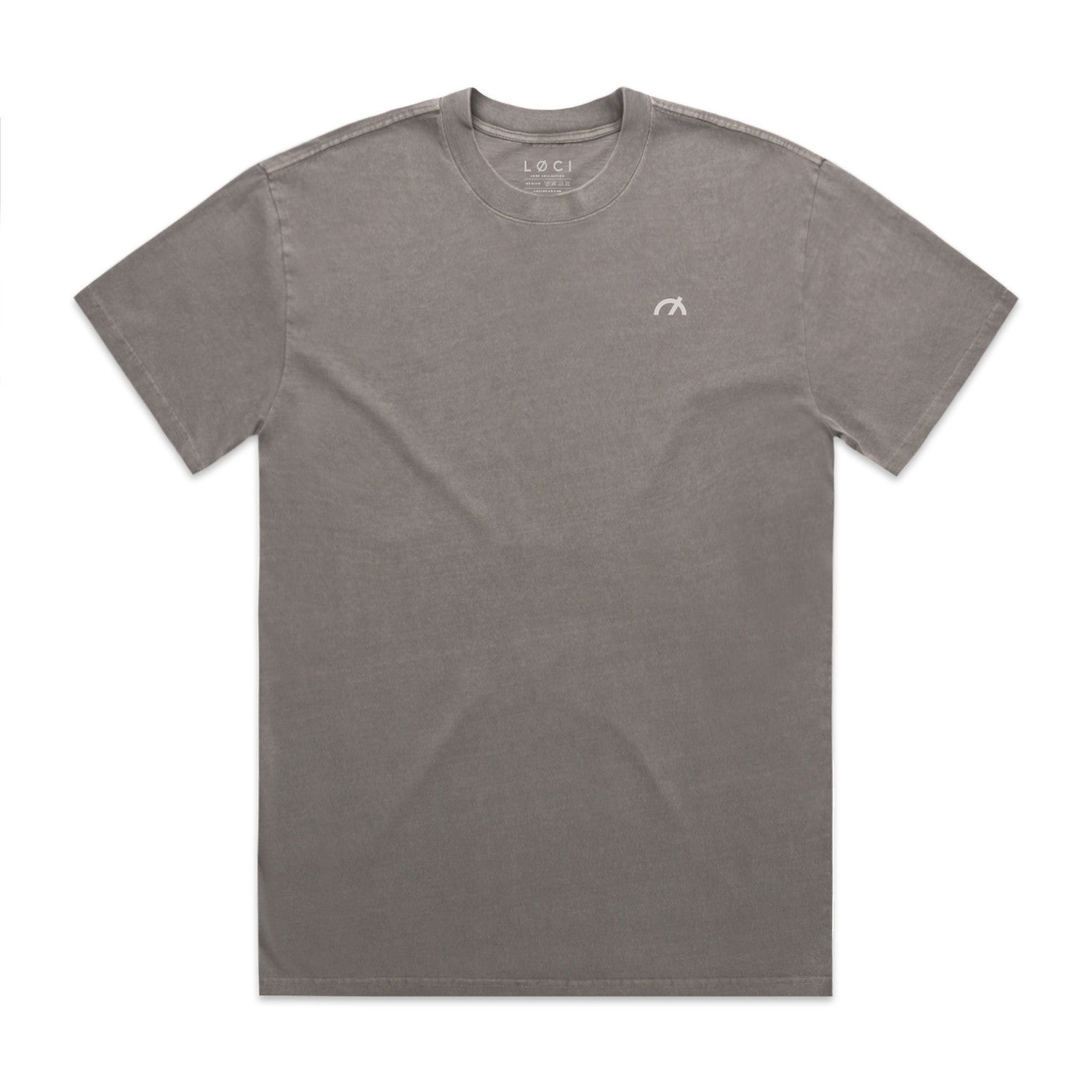 CØRE MEN'S VINTAGE-WASH T-SHIRT - GREY