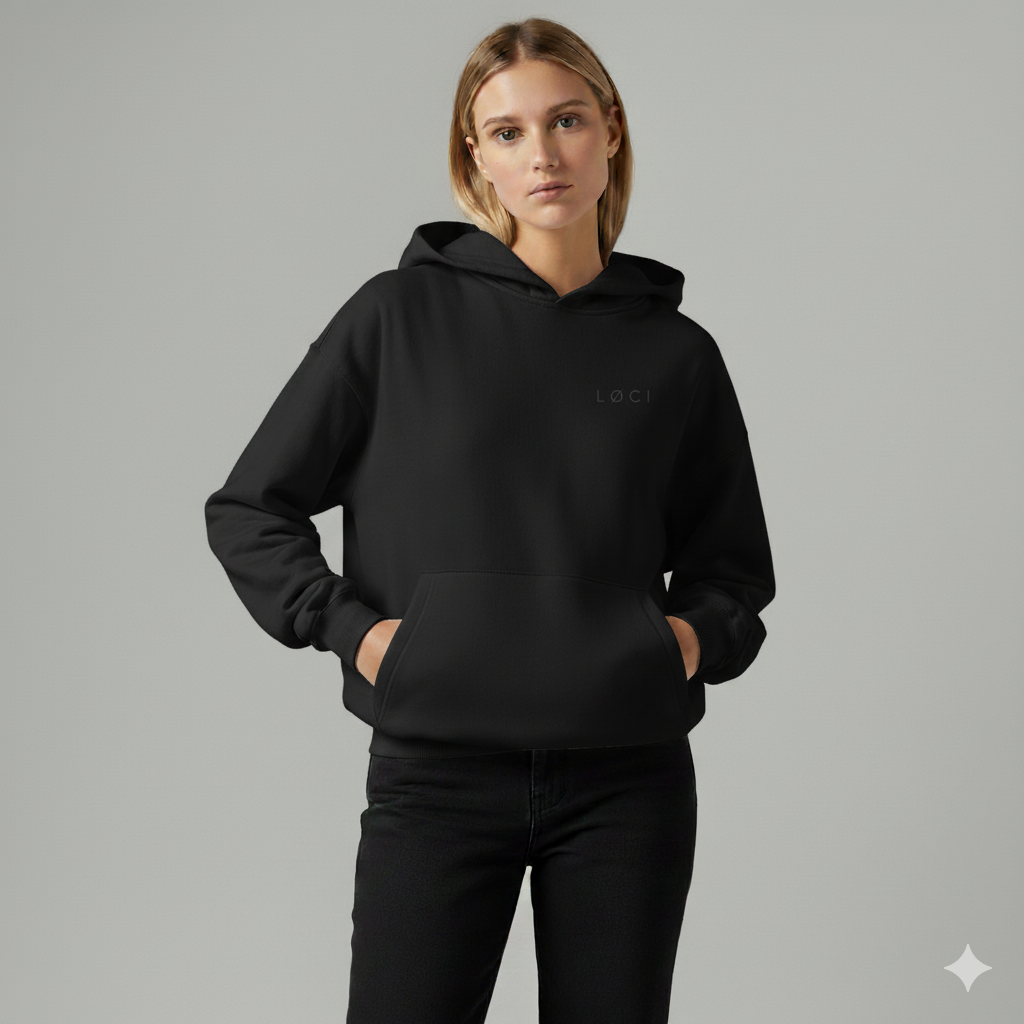 ICØN HOODIE - BLACK