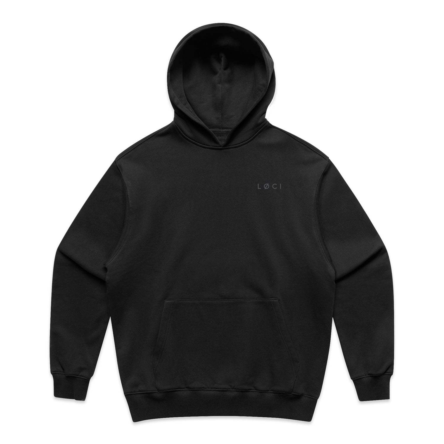 ICØN HOODIE - BLACK