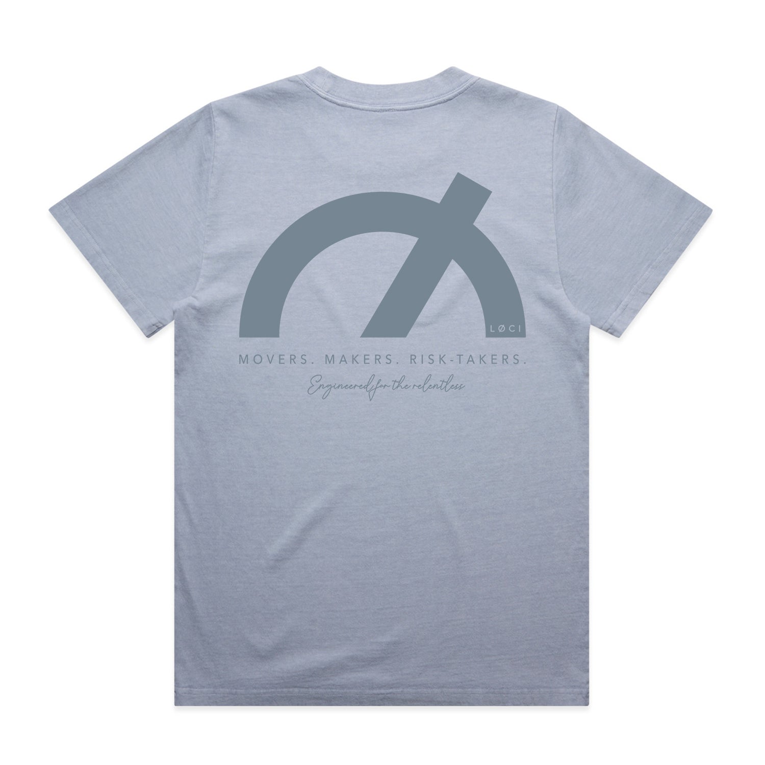 ICØN WOMEN'S VINTAGE-WASH T-SHIRT - POWDER