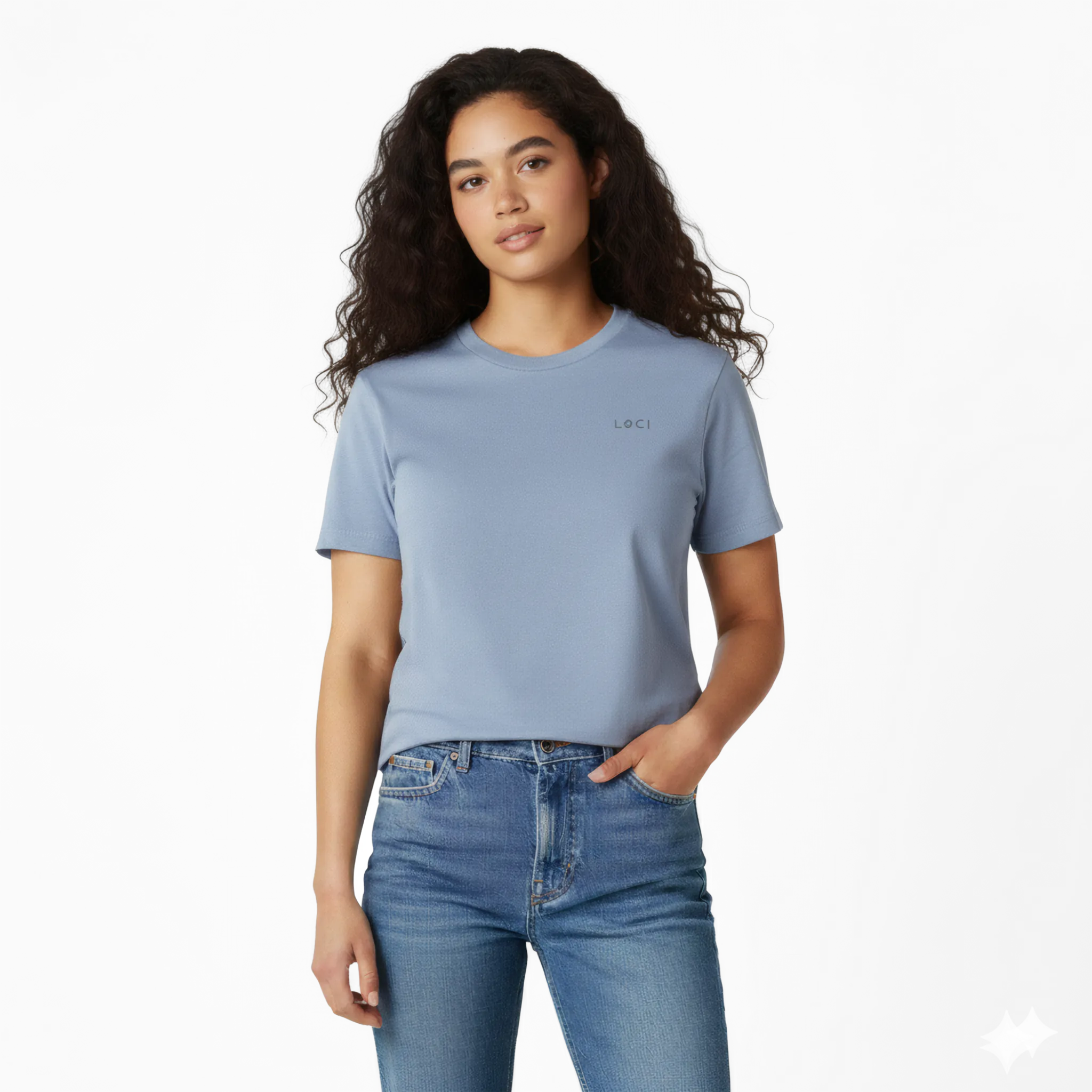 ICØN WOMEN'S T-SHIRT - VINTAGE POWDER