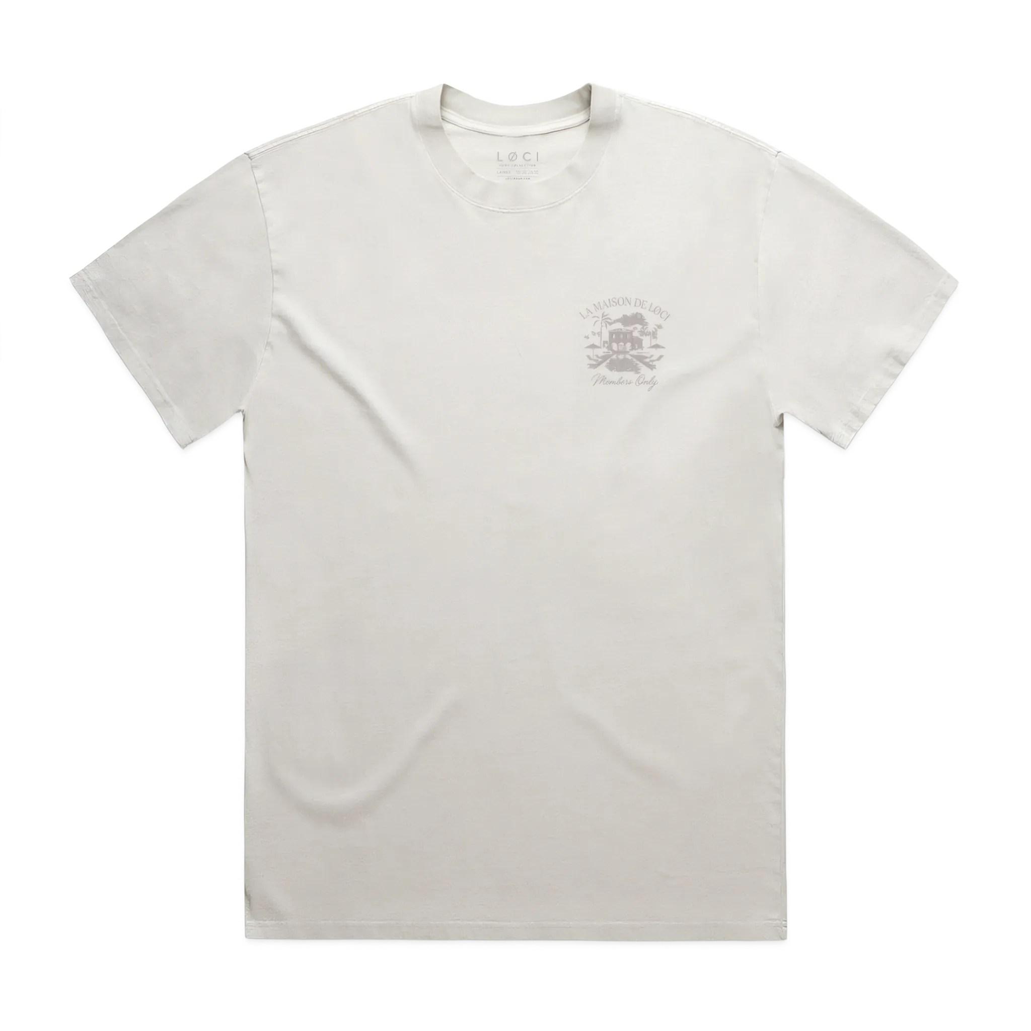 LA MAISON MEN'S T-SHIRT - VINTAGE BONE
