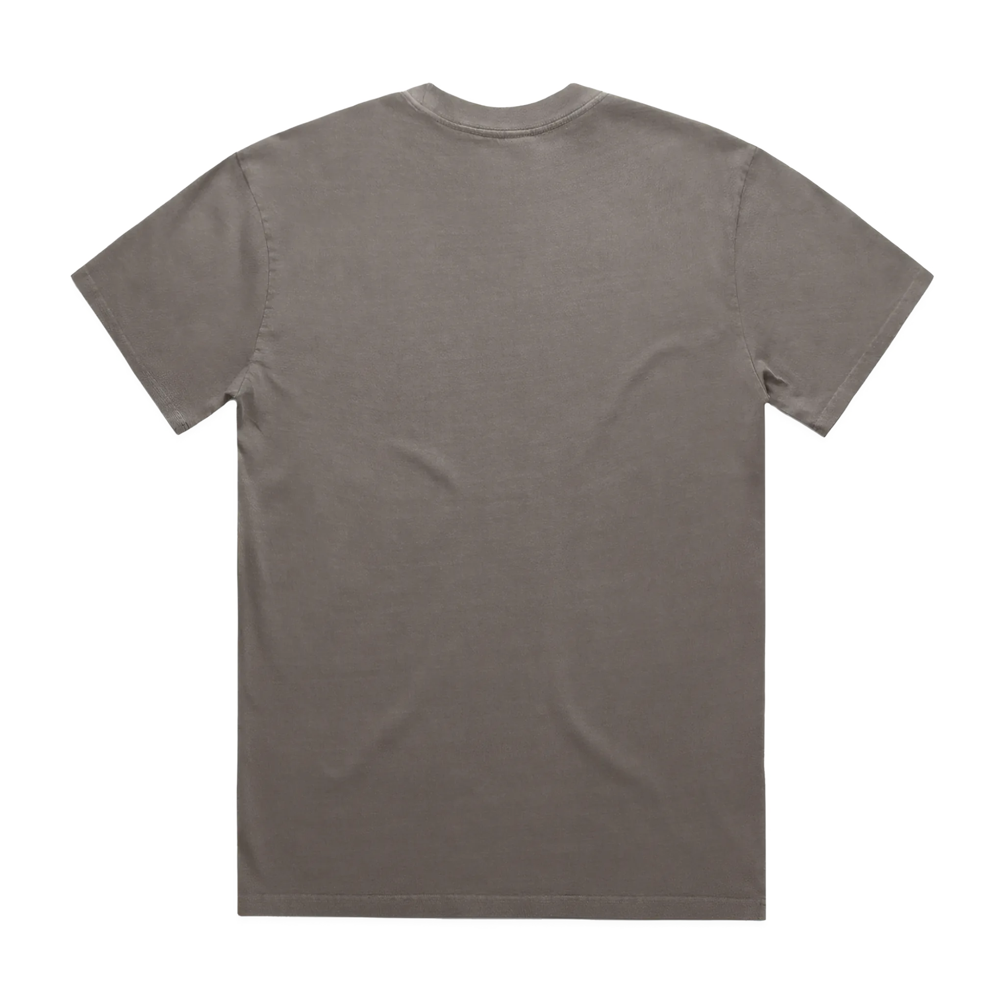 Gray t-shirt on a white background
