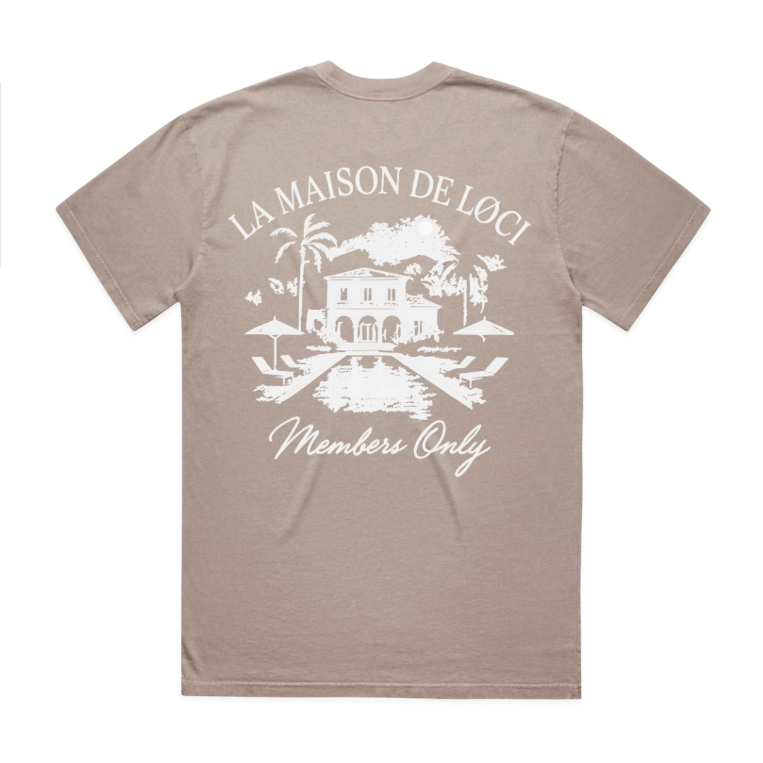 LA MAISON MEN'S T-SHIRT - VINTAGE MUSHROOM