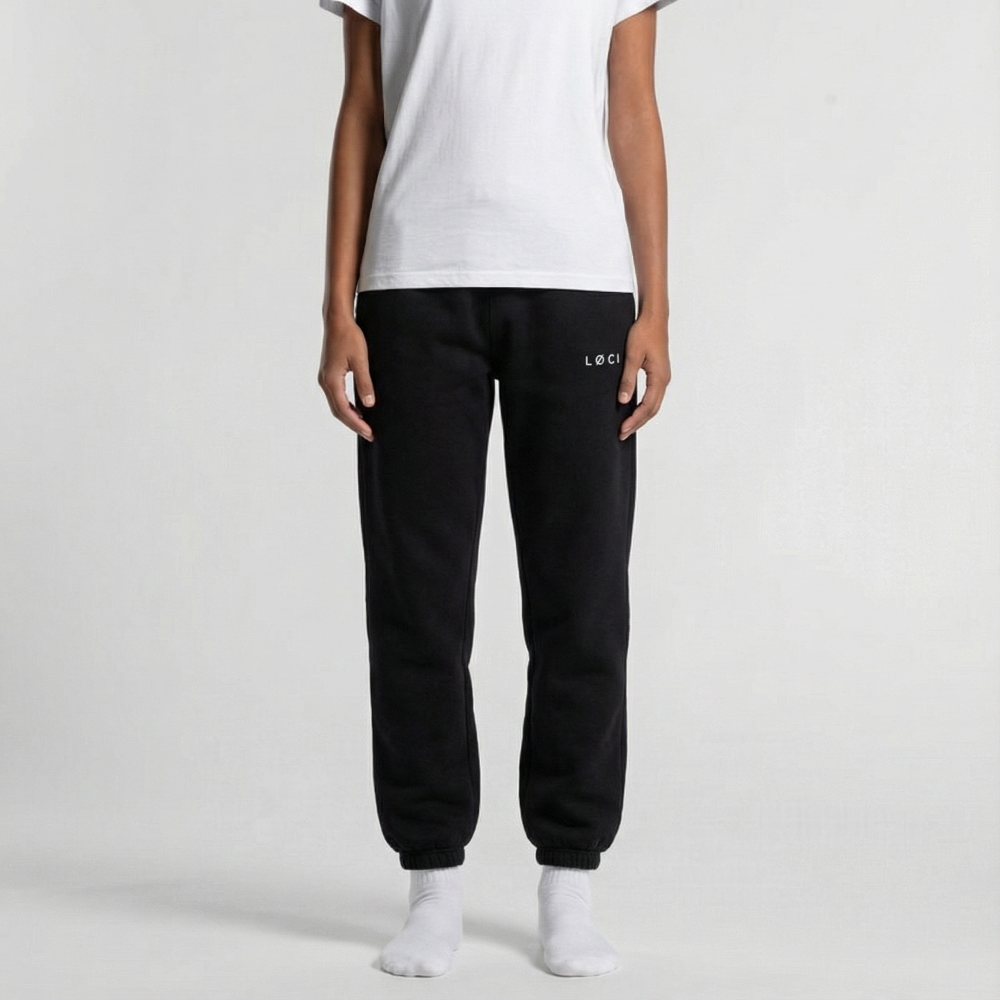 BASE WOMEN'S SWEATPANTS - BLACK