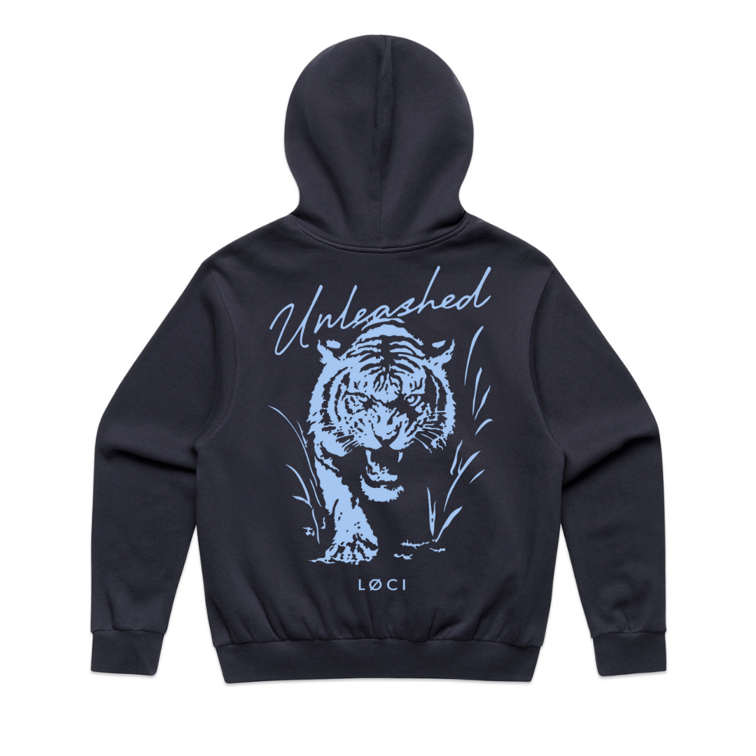 UNLEASHED HOODIE - INK BLUE