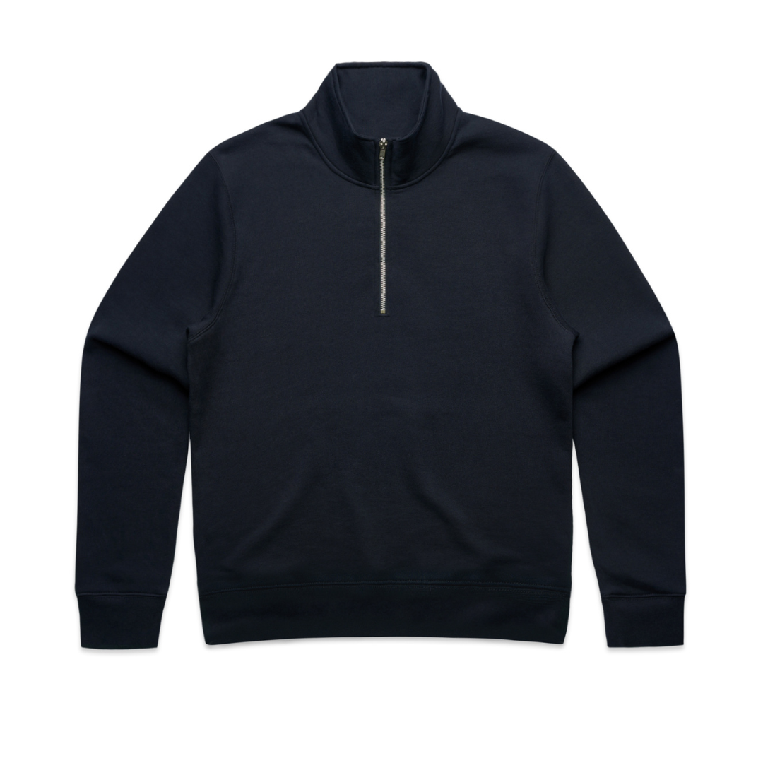 LA MAISON WOMEN'S HALF ZIP SWEATER - NAVY