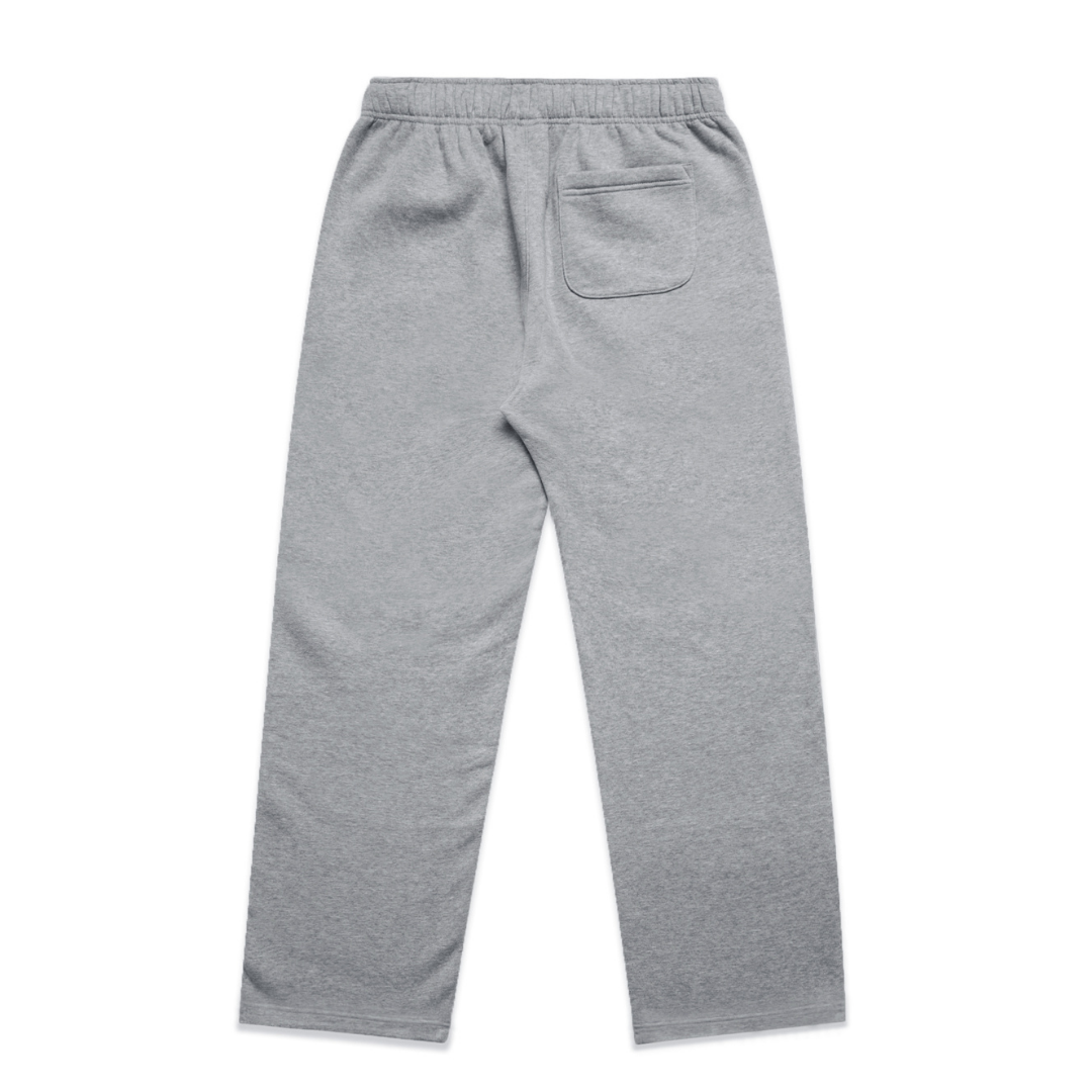 BASE MEN'S CUFFLESS SWEATPANTS - ATHLETIC HEATHER