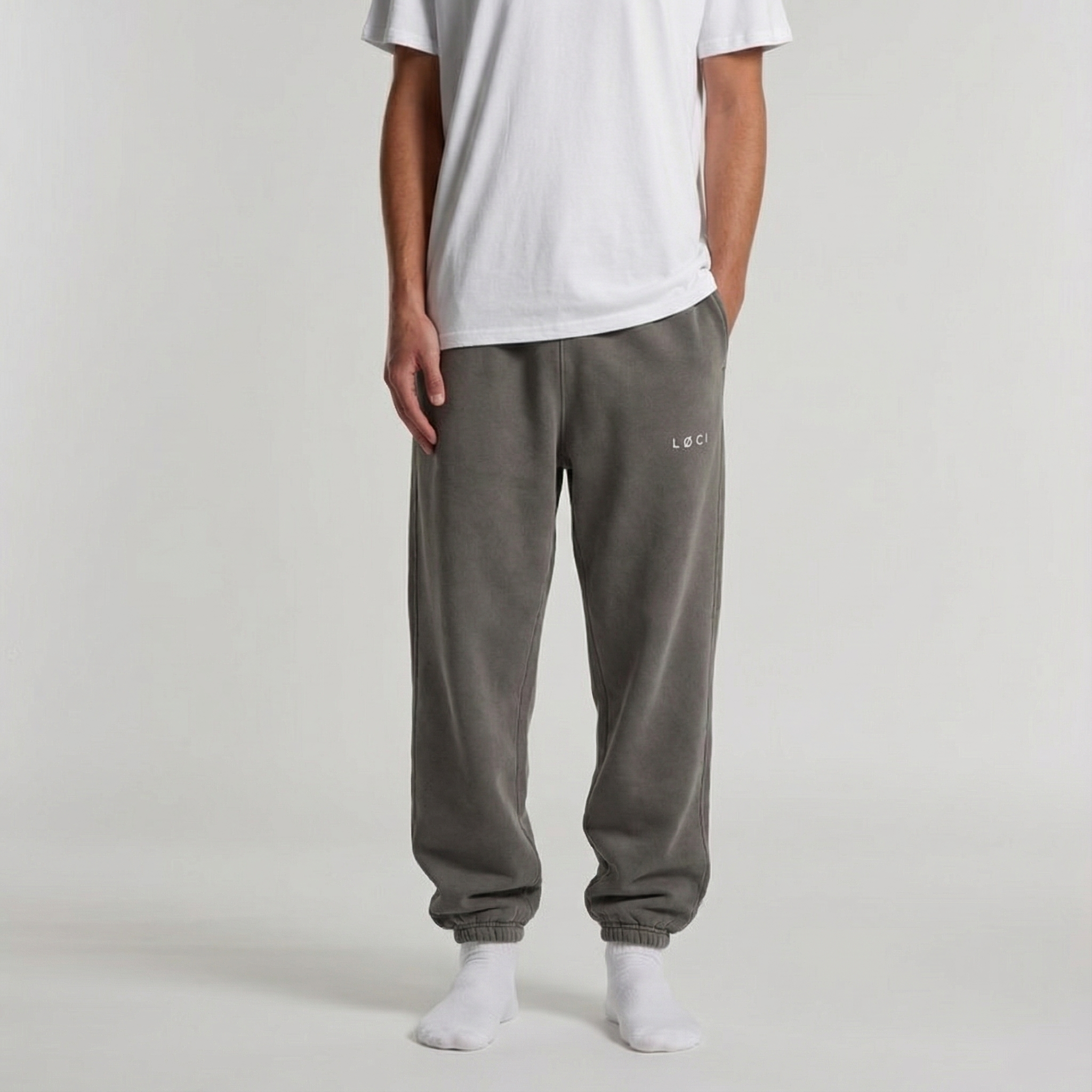 BASE MEN'S SWEATPANTS - VINTAGE GREY