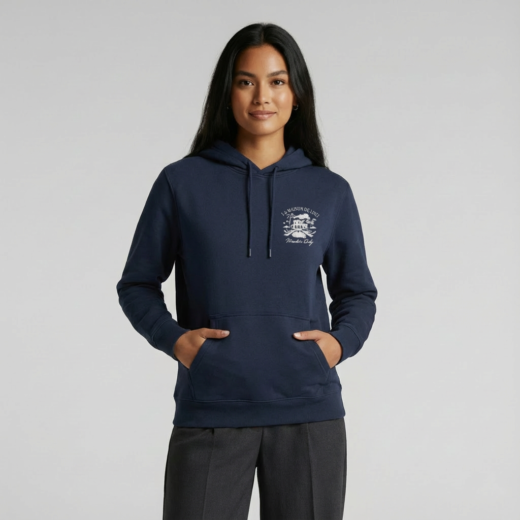 LA MAISON HOODIE - MIDNIGHT BLUE