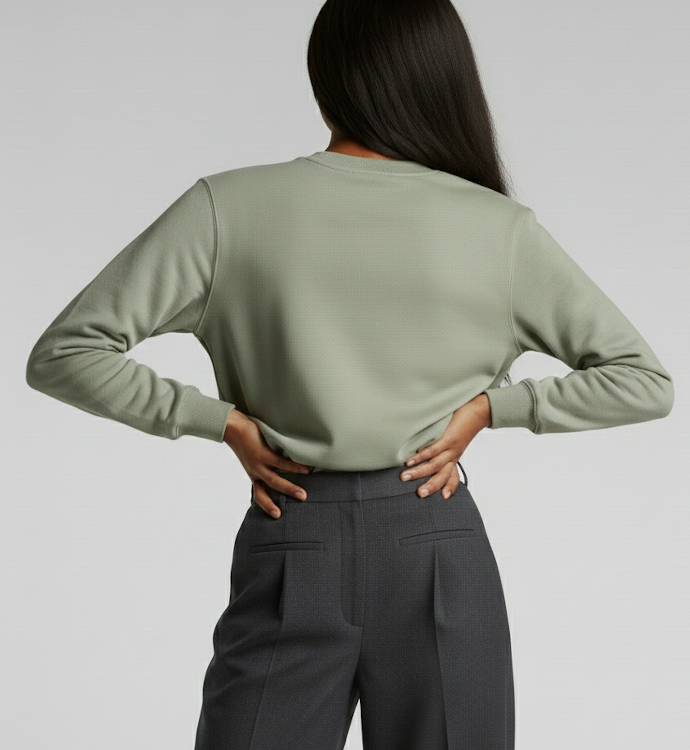 LA MAISON WOMEN'S SWEATER - EUCALYPTUS