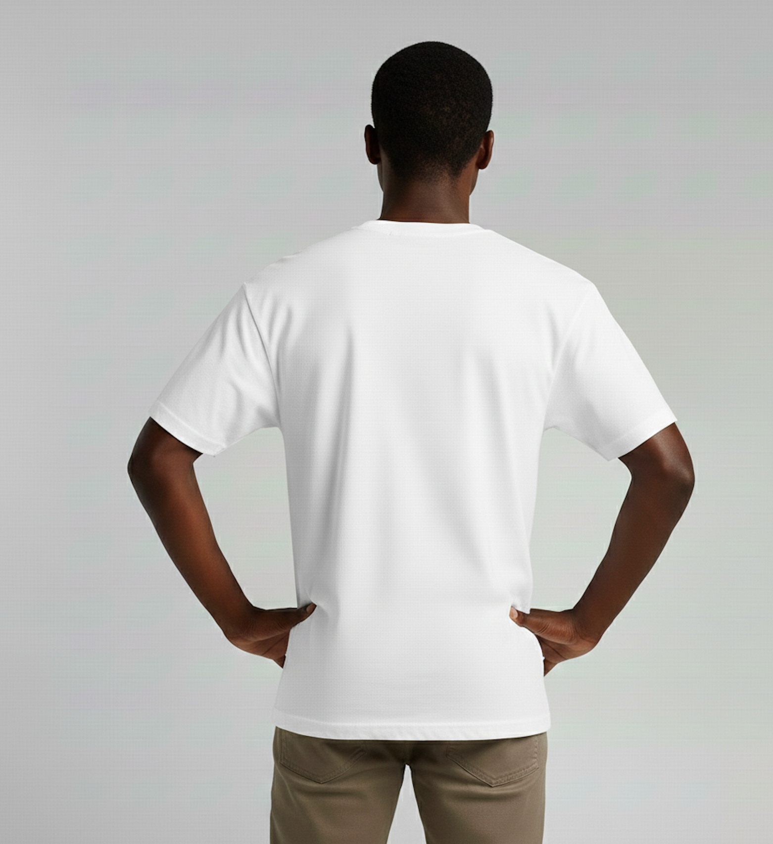 FLOWERS MEN'S T-SHIRT - WHITE