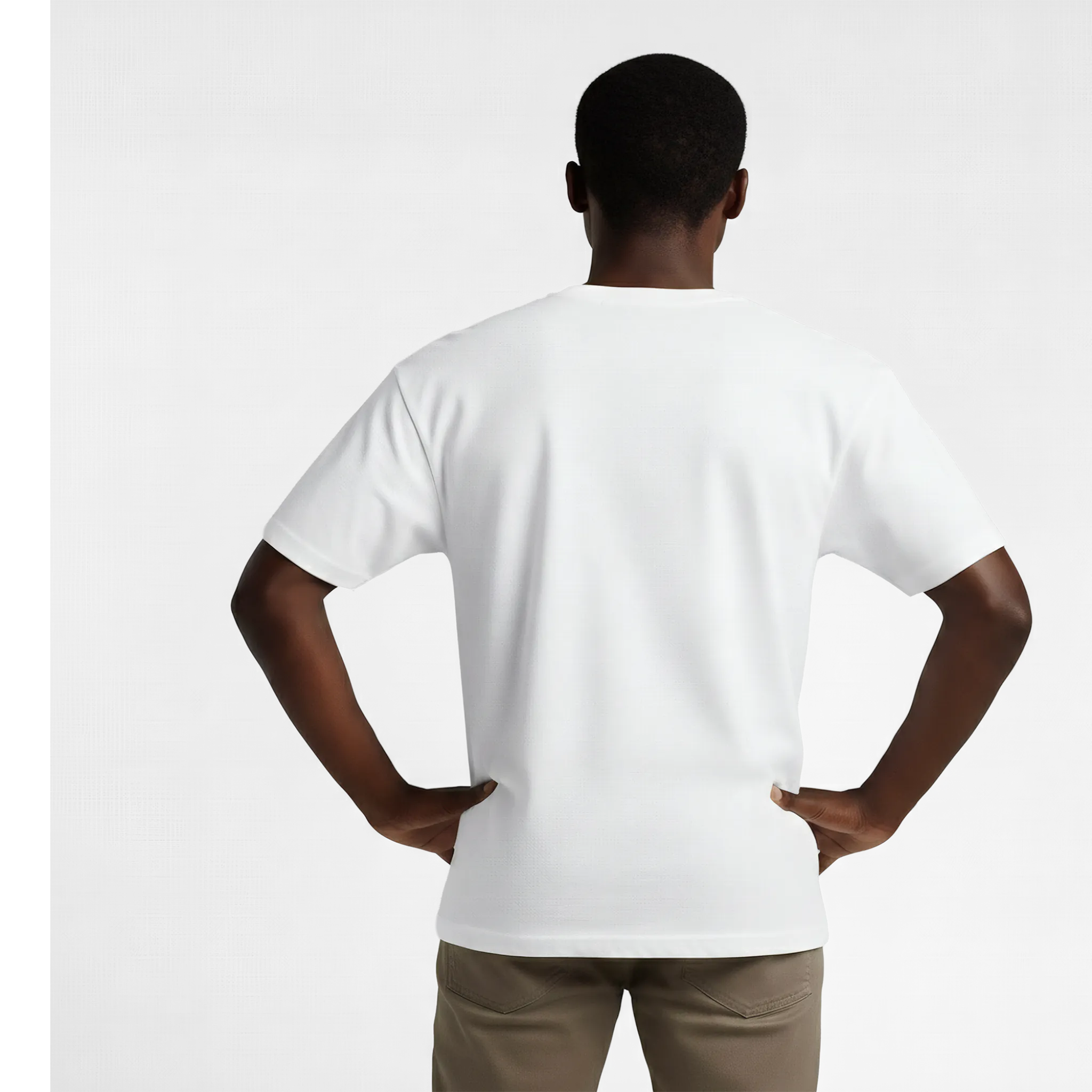 FLOWERS MEN'S T-SHIRT - WHITE