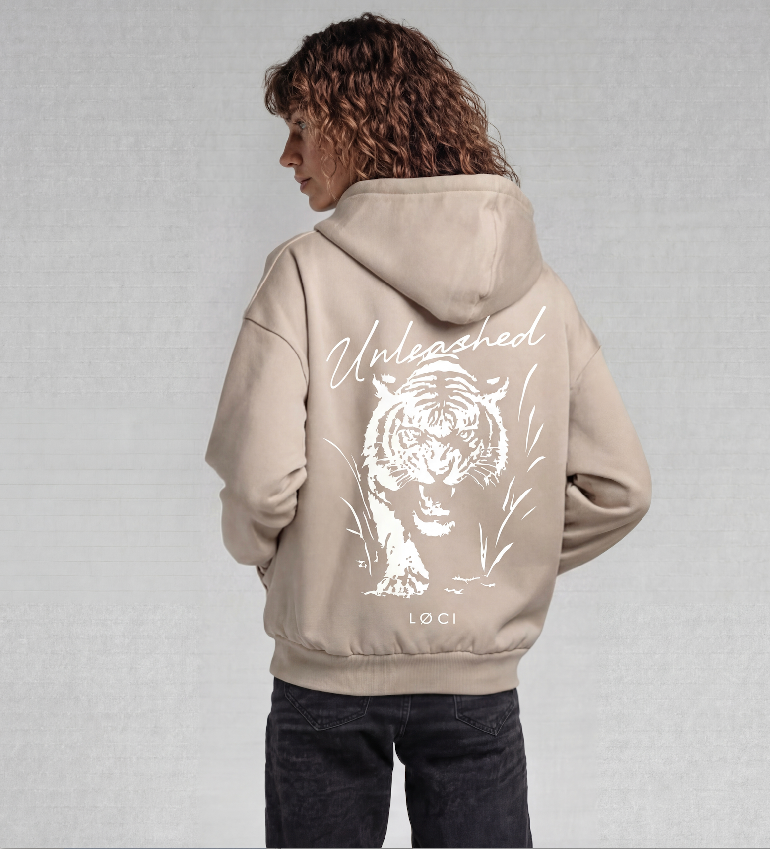 UNLEASHED HOODIE - MUSHROOM