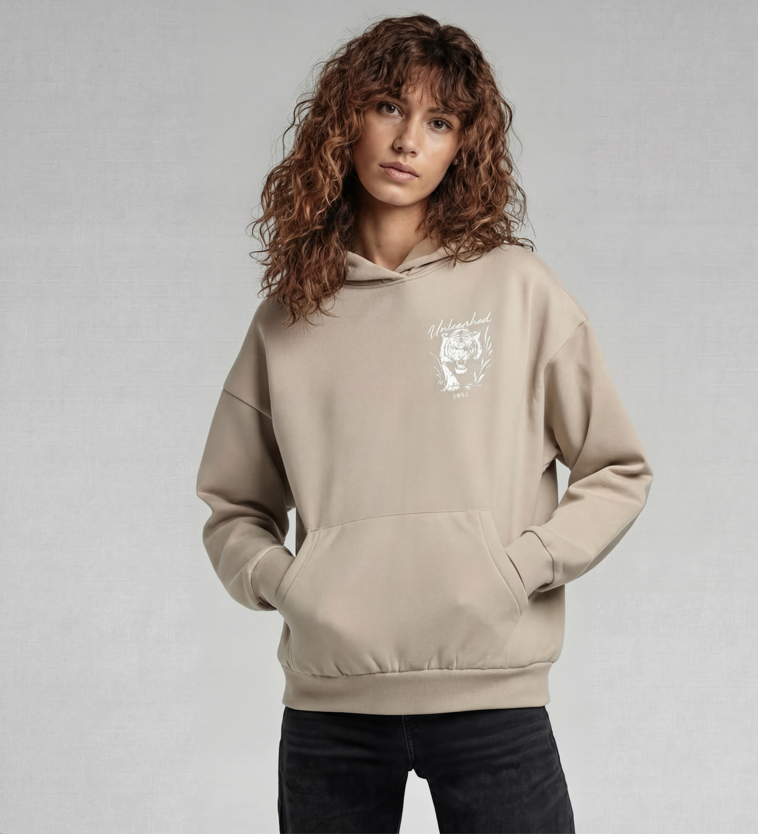 UNLEASHED HOODIE - MUSHROOM