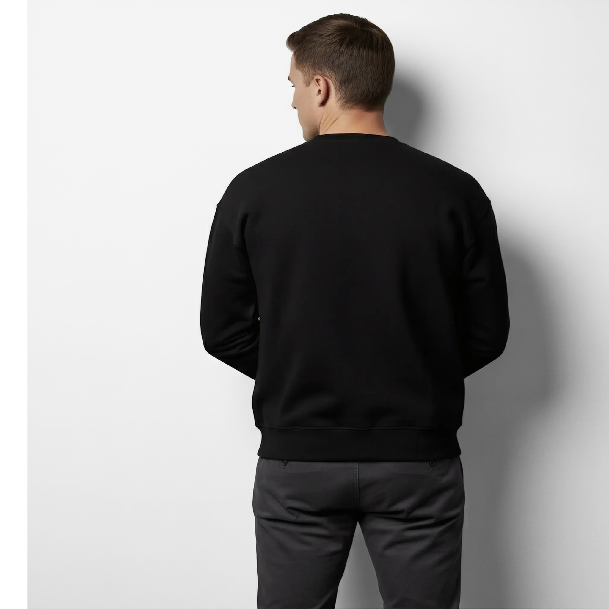 LA MAISON MEN'S SWEATER - BLACK