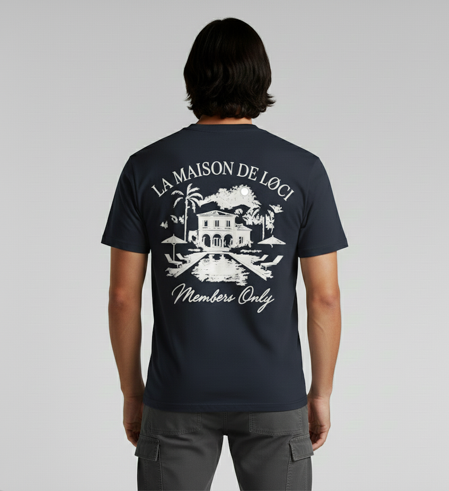 LA MAISON MEN'S T-SHIRT - NAVY