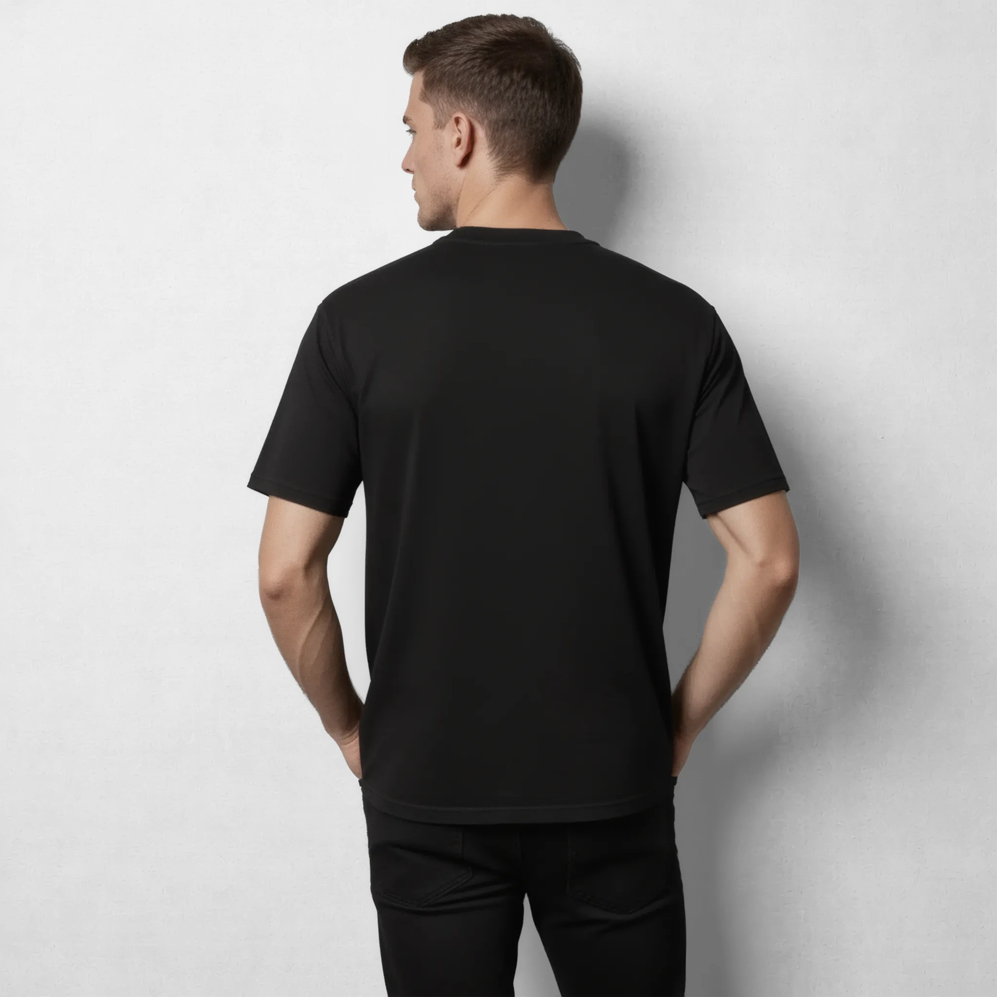 UNLEASHED X MEN'S T-SHIRT - VINTAGE BLACK