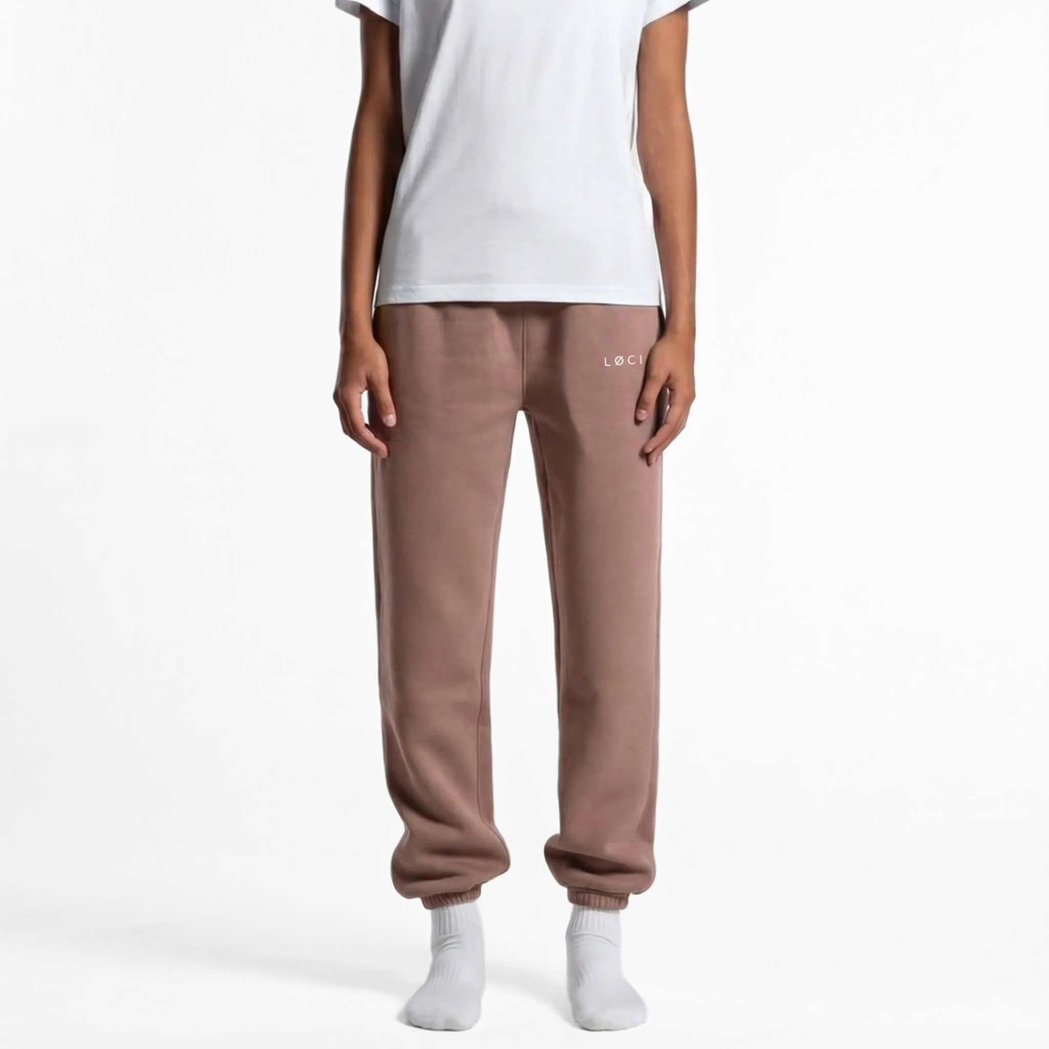 BASE WOMEN'S SWEATPANTS - HAZY PINK